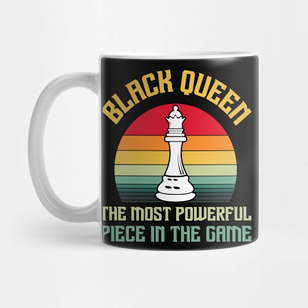 Black Queen The Most Powerful Piece in the Game by UrbanLifeApparel